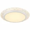 Luminaires Globo Lighting Éclairage Led|Abigail Plafonnier LED Blanc, 1 lumière