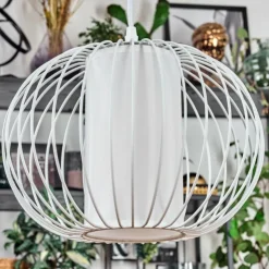 hofstein Suspensions|Adara Suspension, Suspension Blanc, 1 lumière