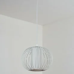 hofstein Suspensions|Adara Suspension, Suspension Blanc, 1 lumière