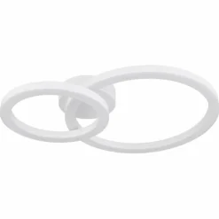 Luminaires Globo Lighting Éclairage Led|ADDA Plafonnier LED Blanc, 1 lumière