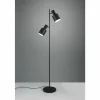 Luminaires Trio Lampadaires Et Lampes Sur Pied|Agudo Lampadaire Noir, 2 lumières