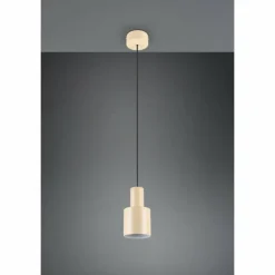 Luminaires Trio Suspensions|Agudo Suspension Beige, 1 lumière