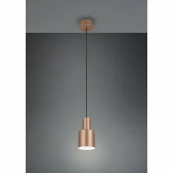 Luminaires Trio Suspensions|Agudo Suspension Brun, 1 lumière