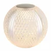 Luminaires Globo Lighting Éclairage Led|Aida Lampe à poser LED Nickel mat, Transparent, 1 lumière