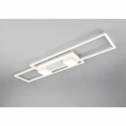 Luminaires Trio Éclairage Led|ALBANY Plafonnier LED Blanc, 1 lumière, Télécommandes