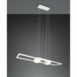 Luminaires Trio Suspensions|ALBANY Suspension LED Blanc, 1 lumière, Télécommandes