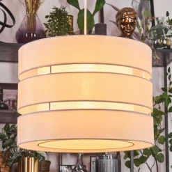 hofstein Suspensions|Alera Suspension, Suspension Blanc, 1 lumière