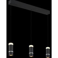 Luminaires Globo Lighting Éclairage Led|Alvarado Suspension LED Noir, 1 lumière