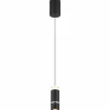 Luminaires Globo Lighting Éclairage Led|Alvarado Suspension LED Noir, 1 lumière