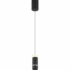 Luminaires Globo Lighting Éclairage Led|Alvarado Suspension LED Noir, 1 lumière