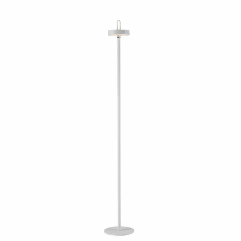 AMAG Lampadaire Luminaires Leuchten Direkt LED Blanc, 1 lumière