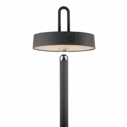 AMAG Lampadaire Luminaires Leuchten Direkt LED Noir, 1 lumière