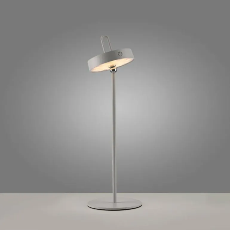 AMAG Lampe à poser Luminaires Leuchten Direkt LED Gris, 1 lumière