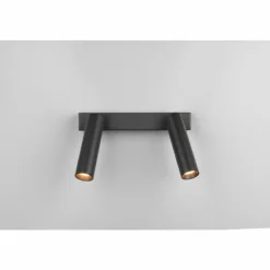 Luminaires Trio Spots Et Projecteurs|Ambala Spot de plafond LED Noir, 2 lumières