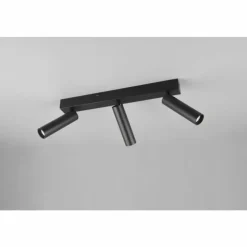 Luminaires Trio Éclairage Led|Ambala Spot de plafond LED Noir, 3 lumières