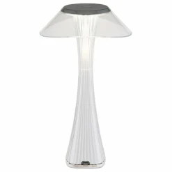 Luminaires Globo Lighting Lampes À Poser|Ambra Lampe à poser LED Chrome, Transparent, 1 lumière