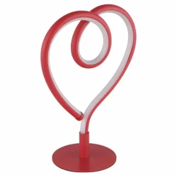 Luminaires Globo Lighting Éclairage Led|Amore Lampe à poser LED Rouge, 1 lumière