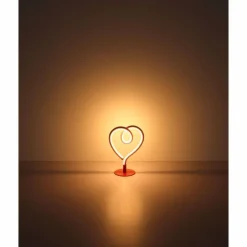 Luminaires Globo Lighting Éclairage Led|Amore Lampe à poser LED Rouge, 1 lumière
