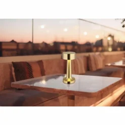 Luminaires Globo Lighting Éclairage Led|Angelika Lampe à poser LED Laiton, 1 lumière
