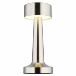 Luminaires Globo Lighting Lampes À Poser|Angelika Lampe à poser LED Nickel mat, 1 lumière