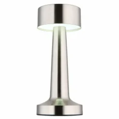 Luminaires Globo Lighting Lampes À Poser|Angelika Lampe à poser LED Nickel mat, 1 lumière