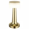 Luminaires Globo Lighting Éclairage Led|Angelika Lampe à poser LED Laiton, 1 lumière