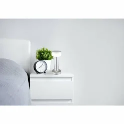 Luminaires Globo Lighting Éclairage Led|Angelika Lampe à poser LED Nickel mat, 1 lumière