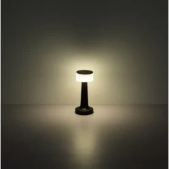 Luminaires Globo Lighting Éclairage Led|Angelika Lampe à poser LED Noir, 1 lumière