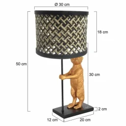 Luminaires Steinhauer Lampes À Poser|Animaux Lampe à poser Noir, 1 lumière