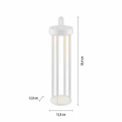 ANSELM Lampadaire Luminaires Leuchten Direkt LED Blanc, 1 lumière