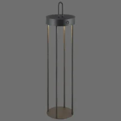 ANSELM Lampadaire Luminaires Leuchten Direkt LED Noir, 1 lumière