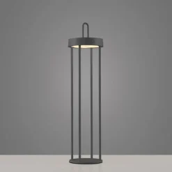 ANSELM Lampadaire Luminaires Leuchten Direkt LED Noir, 1 lumière