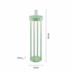 ANSELM Lampadaire Luminaires Leuchten Direkt LED Vert, 1 lumière