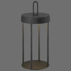 ANSELM Lampe à poser Luminaires Leuchten Direkt LED Noir, 1 lumière