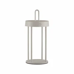 ANSELM Lampe à poser Luminaires Leuchten Direkt LED Gris, 1 lumière
