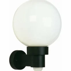 Applique extérieure Albert 257 Noir, 1 lumière, Détecteur de mouvement