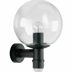 Applique extérieure Albert 641 Noir, 1 lumière, Détecteur de mouvement