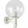Applique extérieure Albert 641 Blanc, 1 lumière, Détecteur de mouvement
