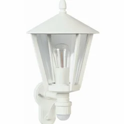 Applique extérieure Albert 1815 Blanc, 1 lumière, Détecteur de mouvement