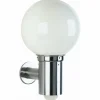 Applique extérieure Albert 224 Acier inoxydable, 1 lumière, Détecteur de mouvement
