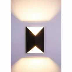Applique extérieure Corozal LED Anthracite, Blanc, 2 lumières