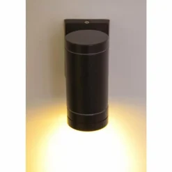 Applique extérieure LED Globo Noir, 1 lumière