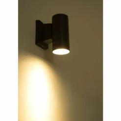 Applique extérieure LED Globo Noir, 1 lumière