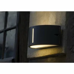 Applique extérieure LUTEC BONN Anthracite, 1 lumière