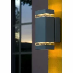 Applique extérieure LUTEC FOCUS Anthracite, 2 lumières