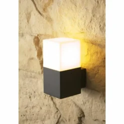 applique extérieure Trio HUDSON Noir, 1 lumière