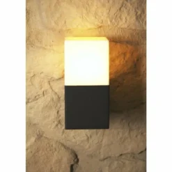applique extérieure Trio HUDSON Noir, 1 lumière