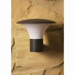 applique extérieure Trio KONGO Noir, 1 lumière