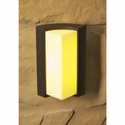applique extérieure Trio SUEZ LED Noir, 1 lumière