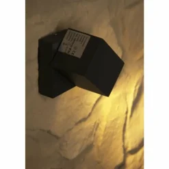 applique extérieure Trio TIBER LED Noir, 3 lumières